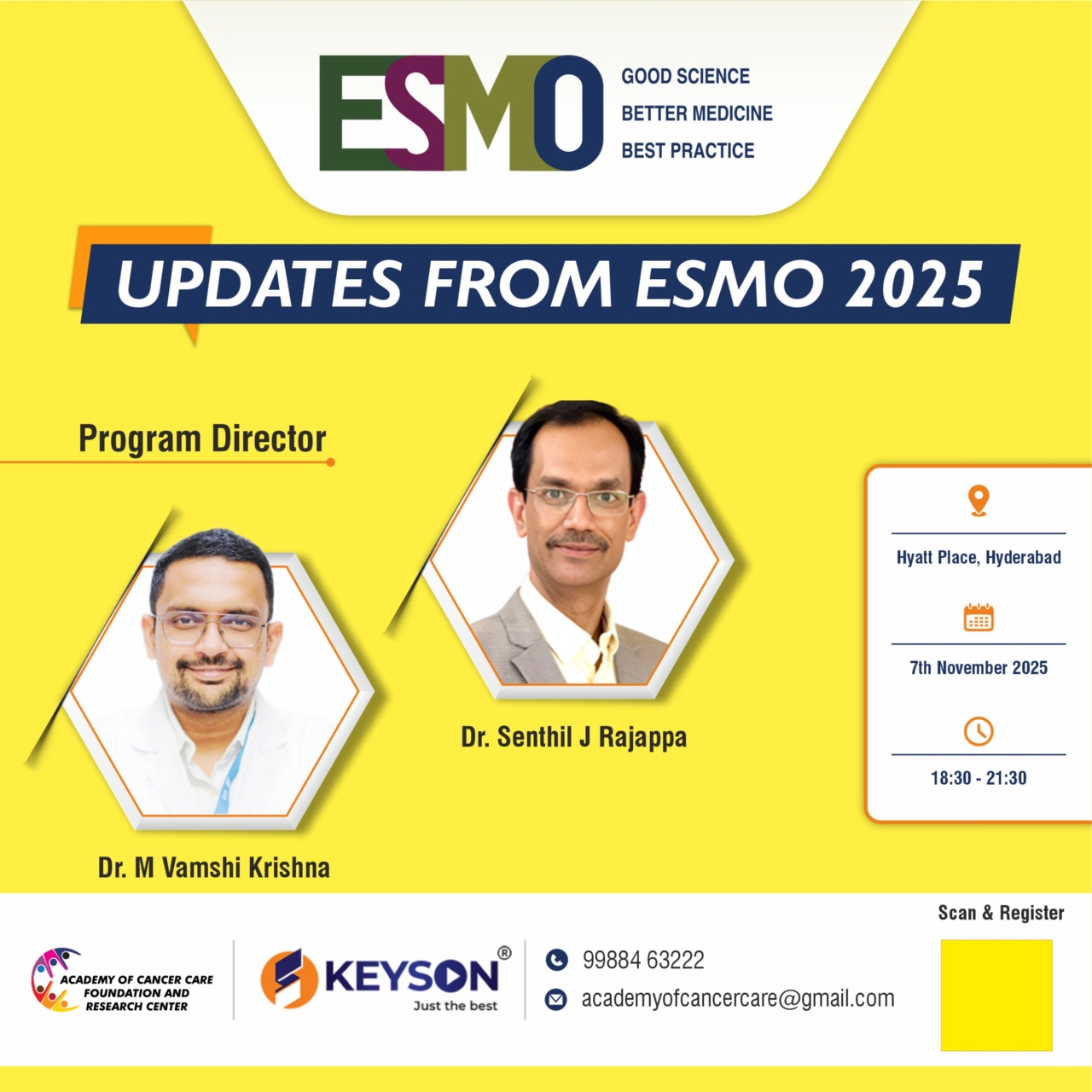 Esmo update (Physical Meeting)